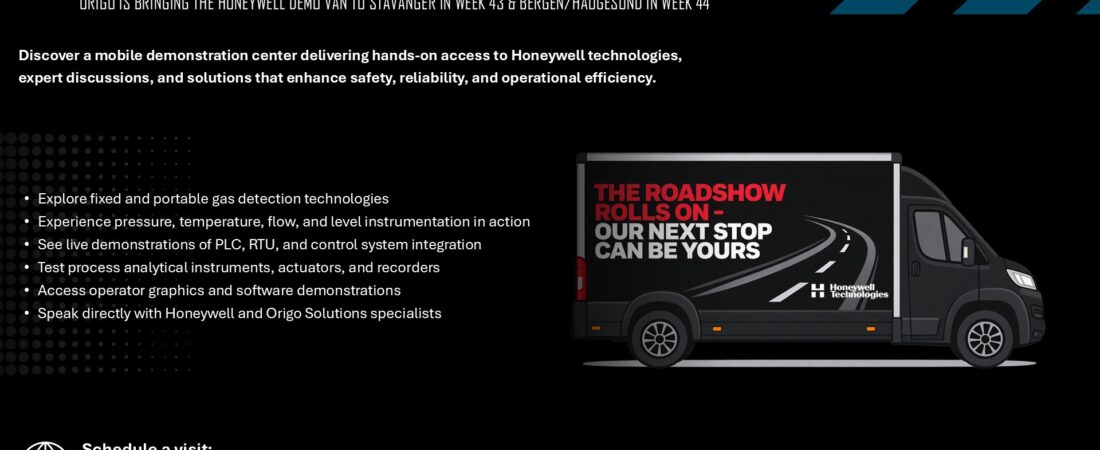 Honeywell DemoVan roadshow comes to Stavanger, Haugesund and Bergen